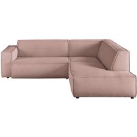 3C Candy Ecksofa "Matteo in elegant, kubischer Formensprache, bequem, L-Form", mit auffälliger Kedernaht, Cord-Bezug, Lounge-Charakter (RABATT 35%) Unkategorisiert online kaufen