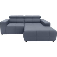 DOMO collection "Brandon, inkl. Kopfteilverstellung, B/T/H: 214/100/80 cm, L-Form" Mit Kopfteilverstellung, auch in Leder und Cord, L-Form (RABATT 40%) Unkategorisiert online kaufen