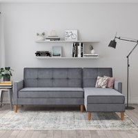 Dorel Home Ecksofa "Lilly, L-Form," mit Bett-Funktion, Recamiere beidseitig montierbar, Sitzhöhe 43 cm (RABATT 45%) Unkategorisiert online kaufen