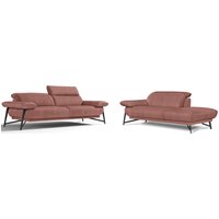 Egoitaliano Sofa "Anais, Design mit hohem Sitzkomfort, Fußfarbe schattengrau" Set, Kopfteil verstellbar, Luxus-Microfaser, cedar wood (RABATT 38%) Unkategorisiert online kaufen