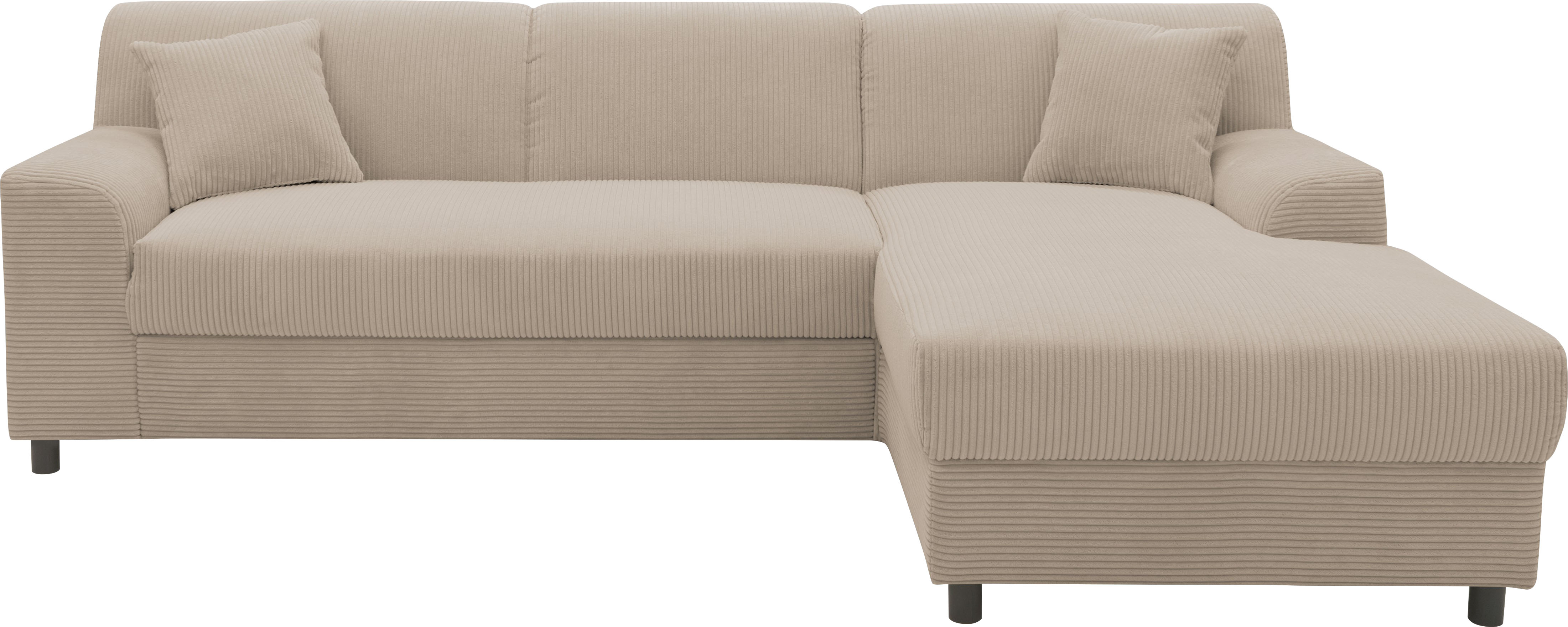 INOSIGN Ecksofa "Turah 2, L-Form, in Cord u. wasserabweisender Microfaser, Federkern", B/T/H: 241/146/79 cm, incl. Zierkissen, wahlweise mit Bettfunktion (RABATT 50%) Unkategorisiert online kaufen INOSIGN Ecksofa "Turah 2, L-Form, in Cord u. wasserabweisender Microfaser, Federkern", B/T/H: 241/146/79 cm, incl. Zierkissen, wahlweise mit Bettfunktion (RABATT 50%) Unkategorisiert online kaufen