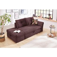 Jockenhöfer Gruppe Schlafsofa "Remo", praktische Relax- und Bettfunktion, Stauraum/Bettkasten, Wellenfedern (RABATT 32%) Unkategorisiert Produktbild