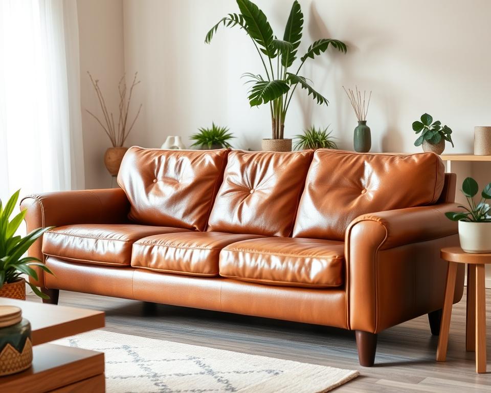 Beste Lederpflege für Sofas