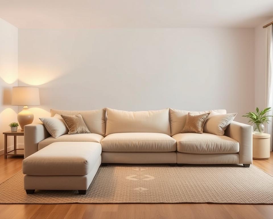 Big Sofa Raumplanung Proportionen