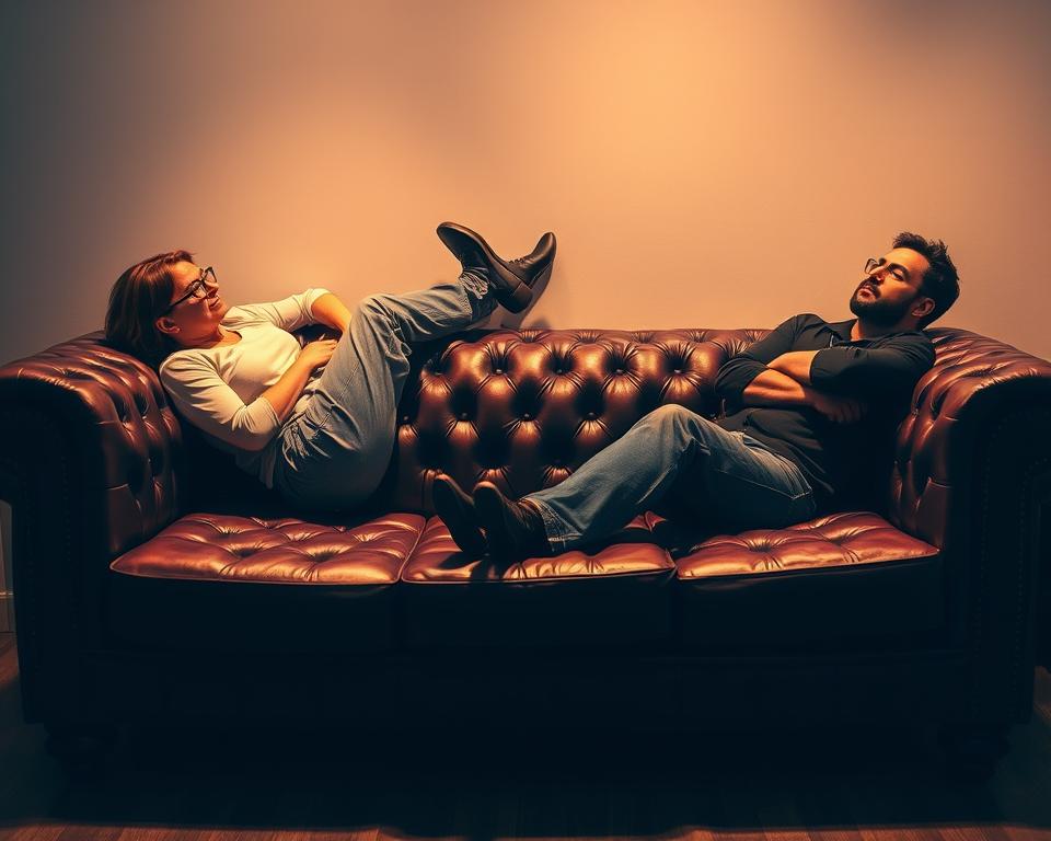 Chesterfield Sofa Sitzpositionen