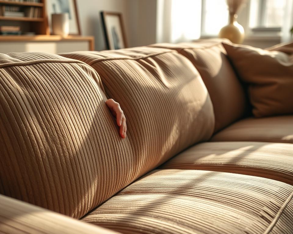 Cord-Sofa Reinigung und Pflege