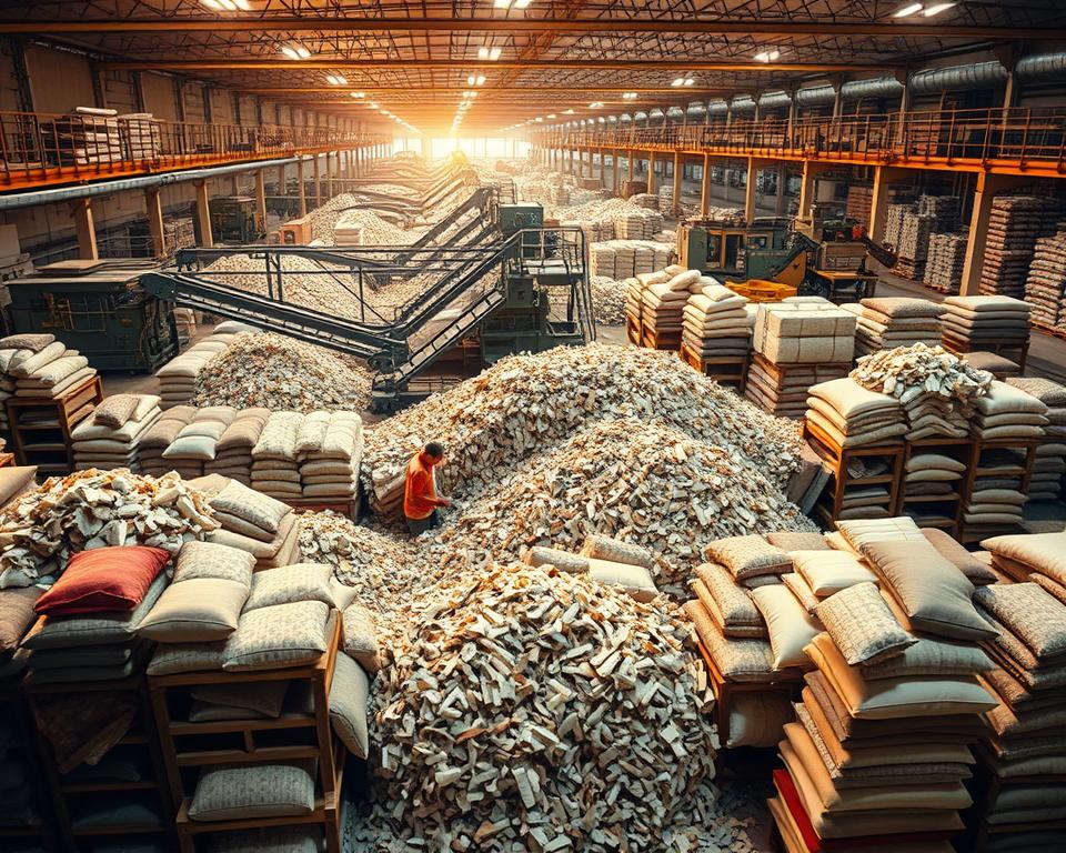 Textilrecycling Prozess