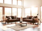 Sind braune Sofas modern?