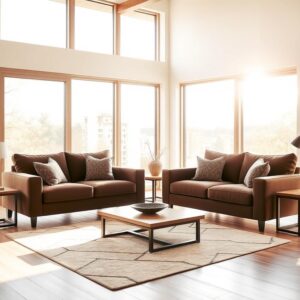 sind braune sofas modern?