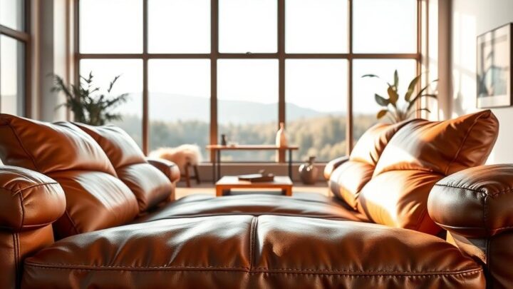Was ist das beste Leder für Sofas?