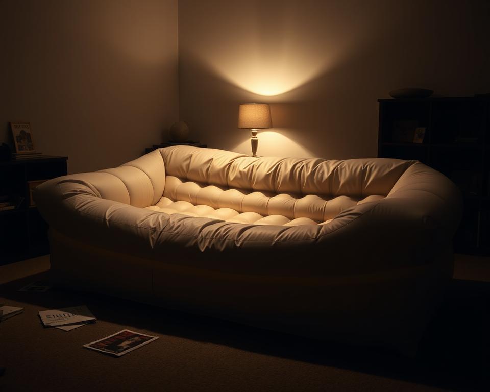Was ist der Nachteil eines aufblasbaren Sofas?