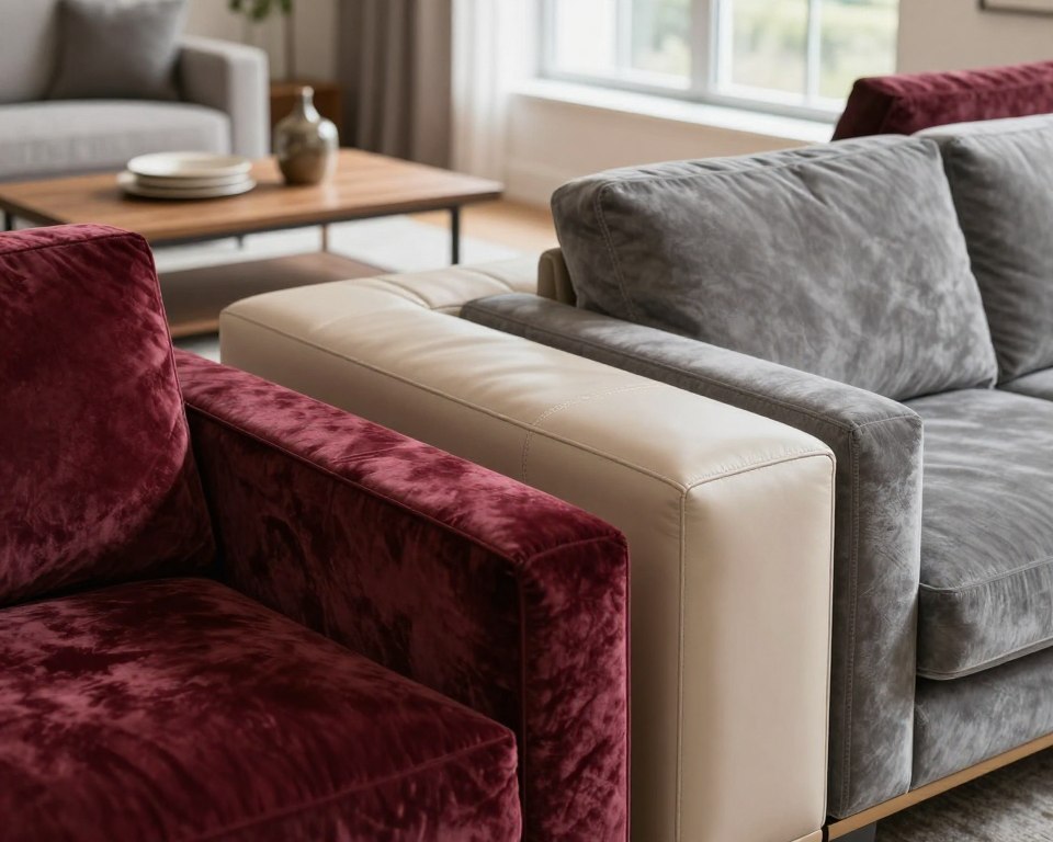 Sofamaterialien Sofamaterialien