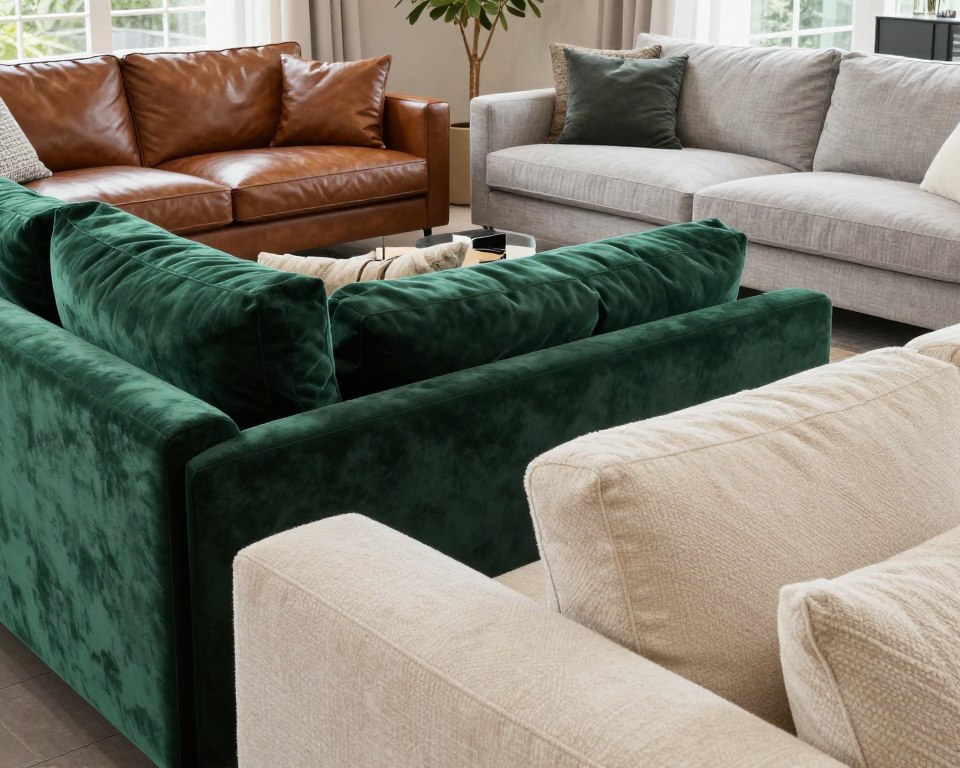 Sofamaterialien Sofamaterialien