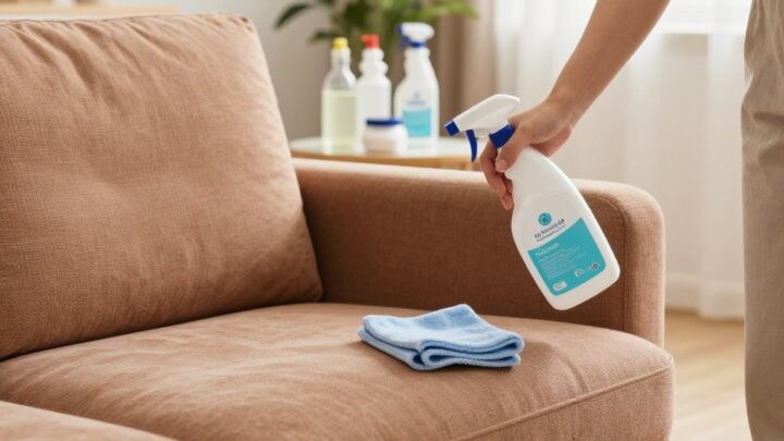 Sofa reinigen leicht gemacht: Hausmittel für frische Möbel